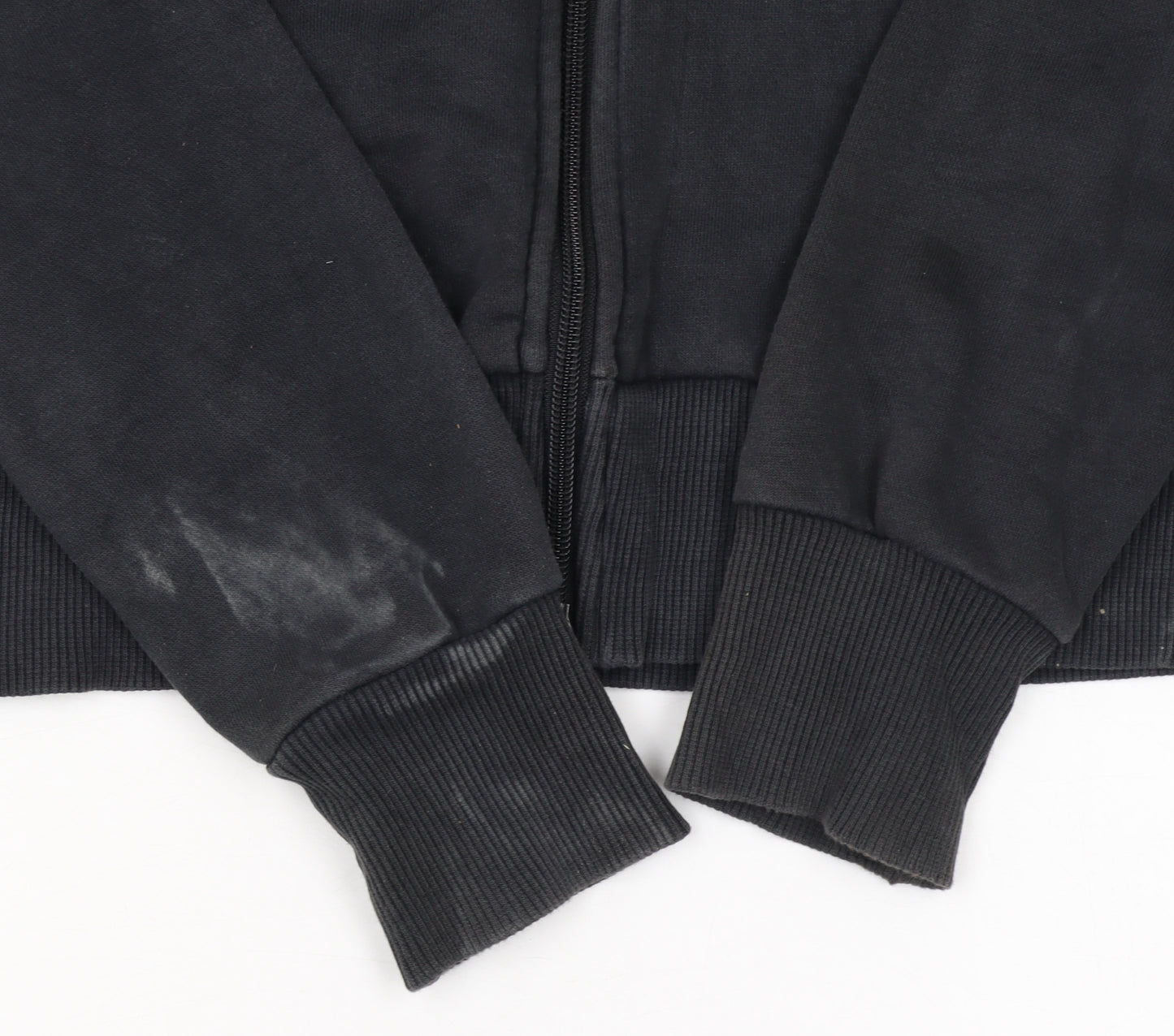 Nike Women’s Black Full Zip Hoodie Size M 10/12 Hooded Sweatshirt
