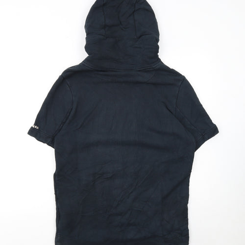 Nike Air Max Women’s Black Short Sleeve Pullover Hoodie Size L
