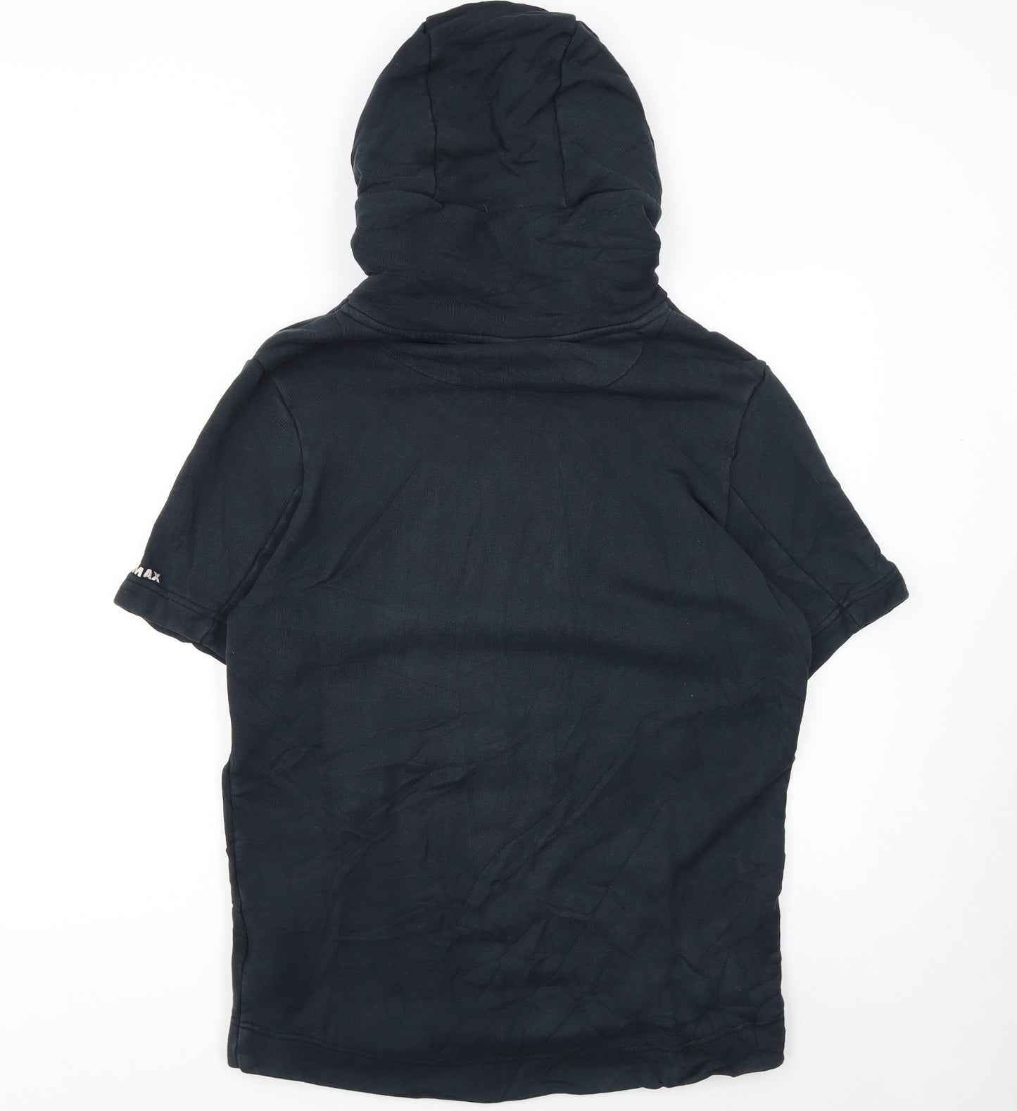 Nike Air Max Women’s Black Short Sleeve Pullover Hoodie Size L