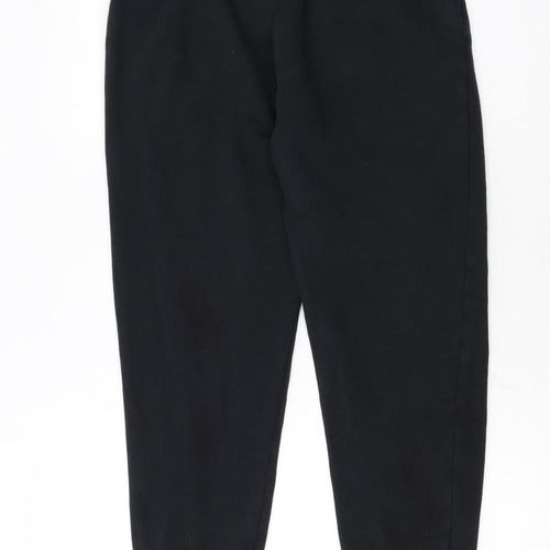 Nike Womens Black XS Fleece Jogger Sweatpants with Logo
