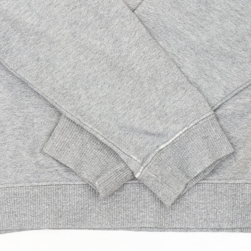 Champion Girls Grey Large 11-12 Years Pullover Crew Neck Sweatshirt
