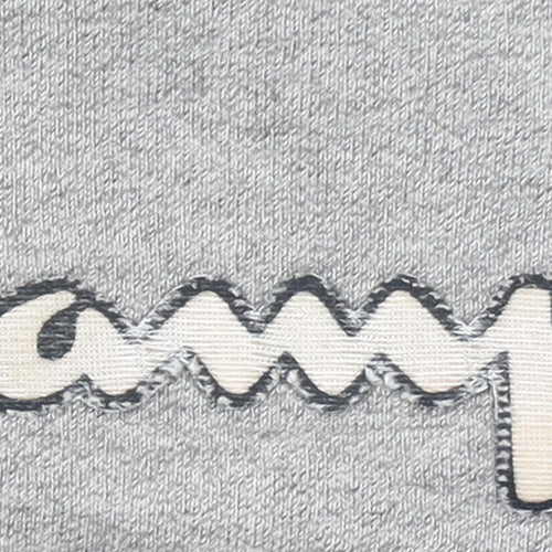 Champion Girls Grey Large 11-12 Years Pullover Crew Neck Sweatshirt