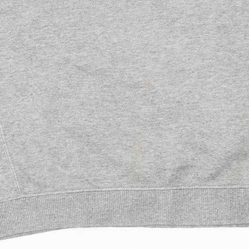 Champion Girls Grey Large 11-12 Years Pullover Crew Neck Sweatshirt