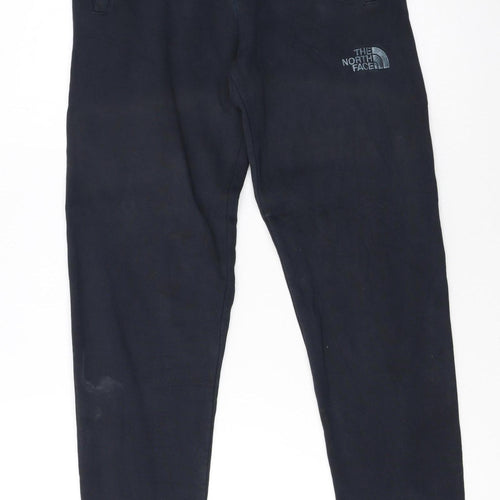 The North Face Boys Black Cotton Jogger Trousers 14 Years