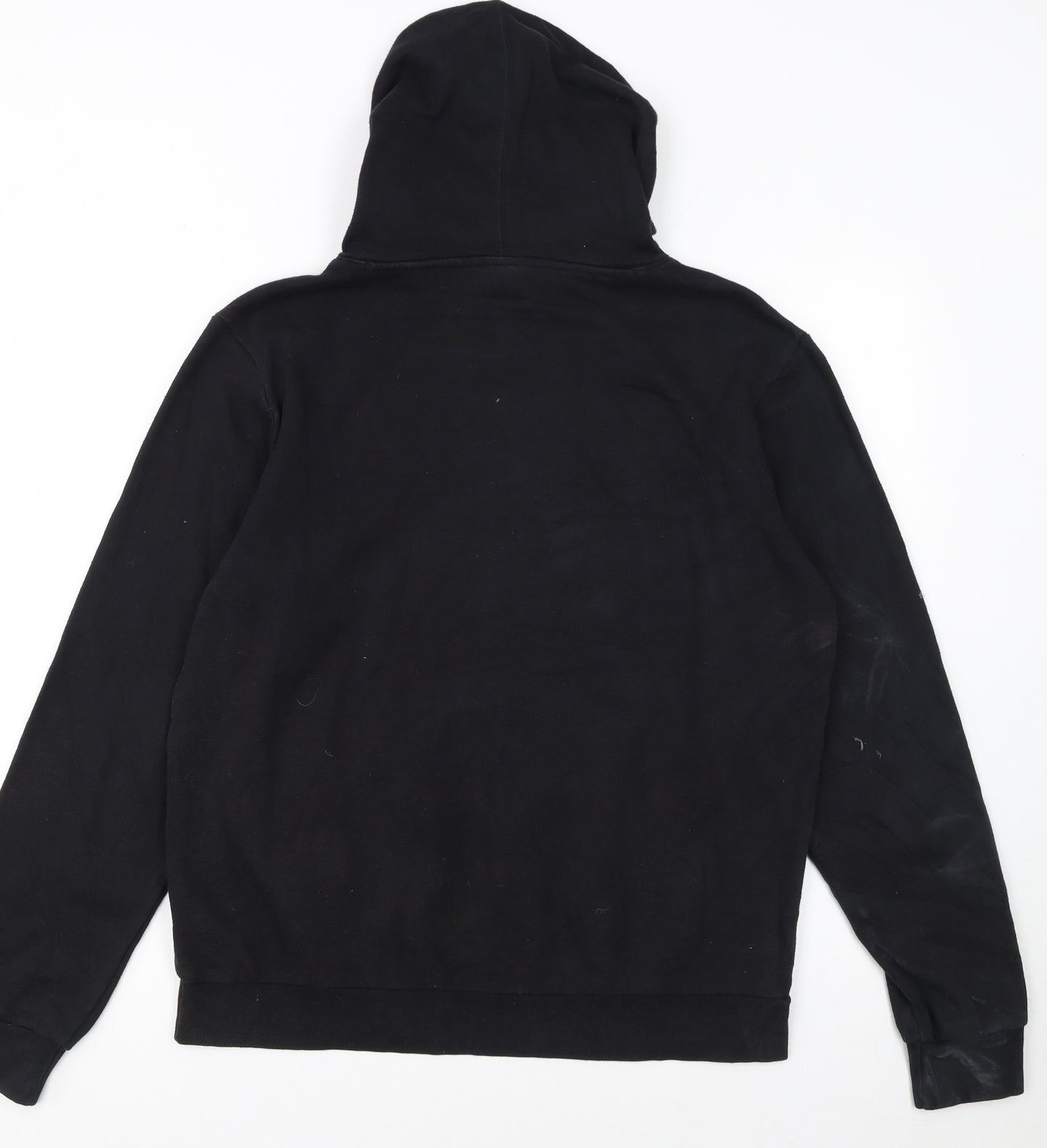 Champion Boys Black Pullover Hoodie 15-16 Years Logo Fleece Sweatshirt
