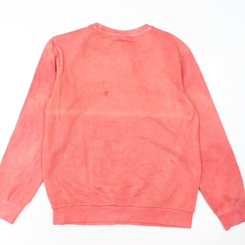 Champion Girls Pink Cotton Blend Pullover Sweatshirt XL 13-14 Years Crew Neck