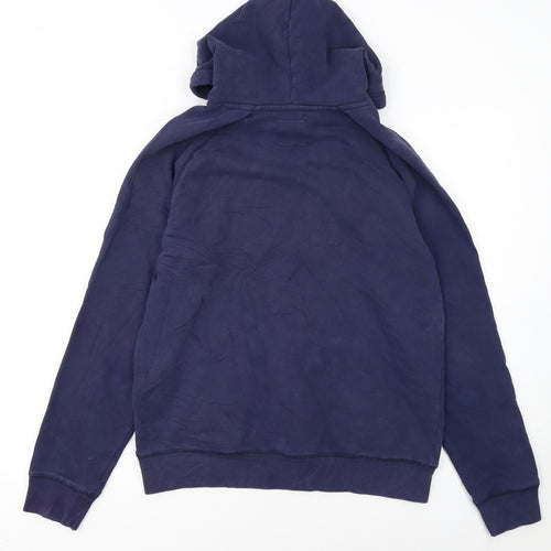 Levi's Girls Blue Pullover Hoodie 16 Years Fleece Lined Logo Sweatshirt