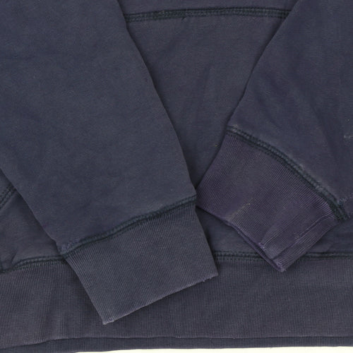 Levi's Girls Blue Pullover Hoodie 16 Years Fleece Lined Logo Sweatshirt