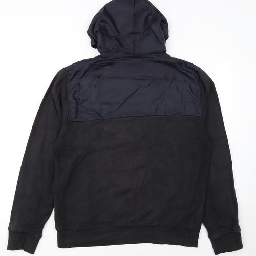 Champion Men’s Black Full Zip Hoodie L Sports Fleece Jacket