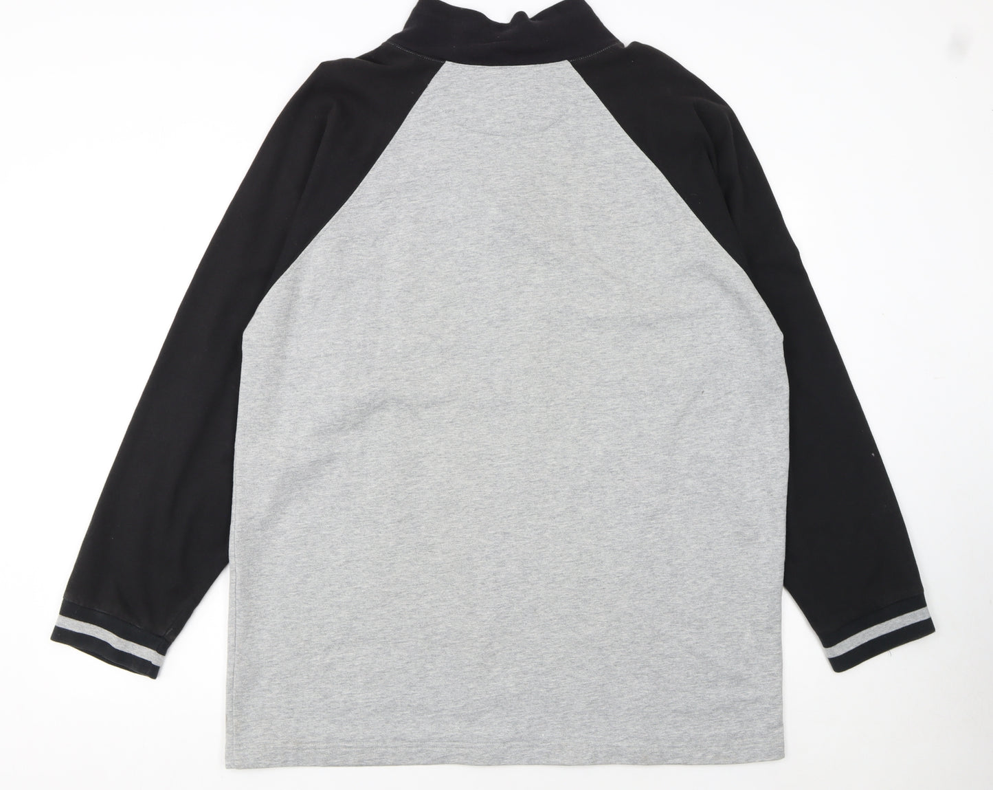 Nautica Men's Grey 1/4 Zip Pullover Sweatshirt XL
