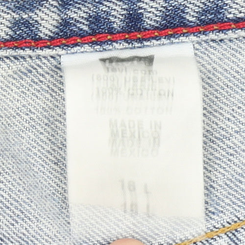 Levi's Women's Blue 18L High Rise Straight Leg Vintage Jeans