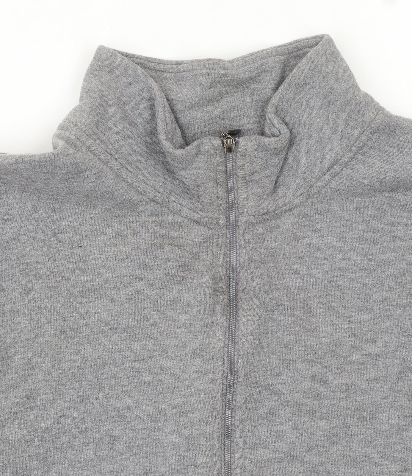 Eddie Bauer Womens Grey 1/4 Zip Cotton Pullover Sweatshirt L
