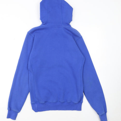 Nike Womens Blue Pullover Hoodie XS ACMS Basketball Graphic Sweatshirt