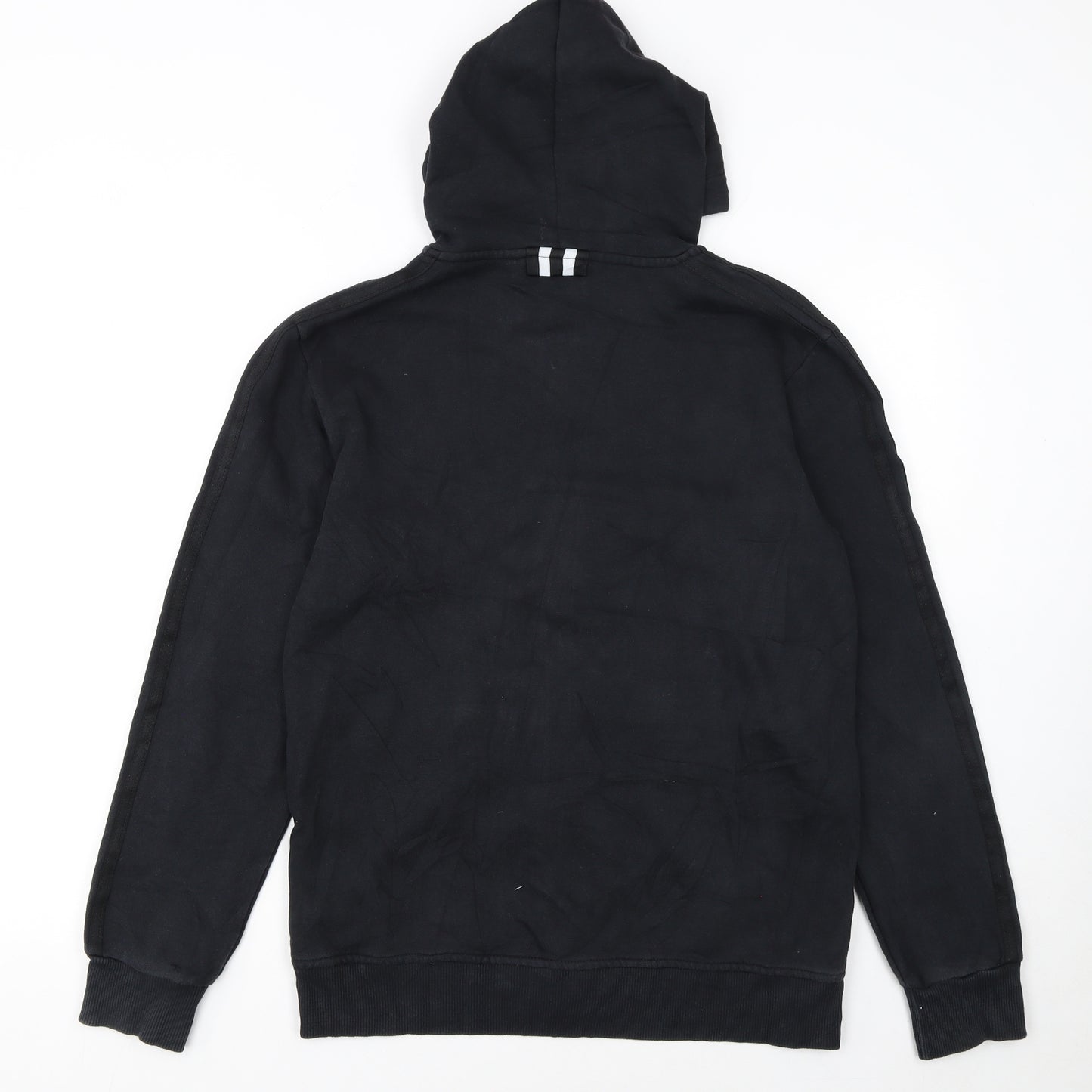 Adidas Men's Black Full Zip Hoodie Small Sportswear Fleece Jacket