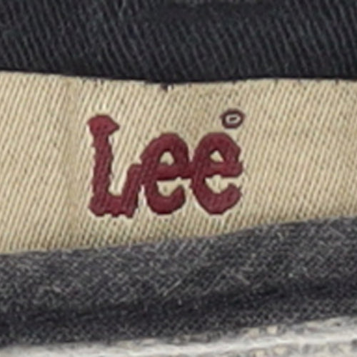 Lee Women's Black Petite Straight Chino Trousers Size 10