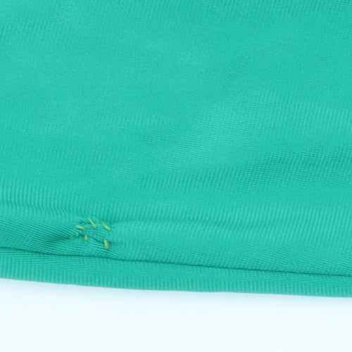 Puma Boys Green Track Jacket 14 Years Full Zip Lightweight Sportswear
