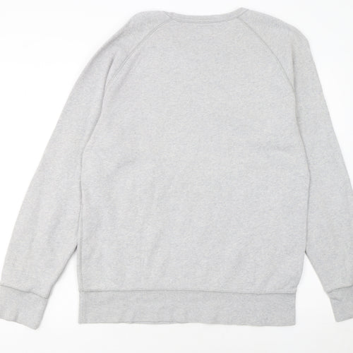 Levi's Men's Grey Crew Neck Pullover Sweatshirt Size M