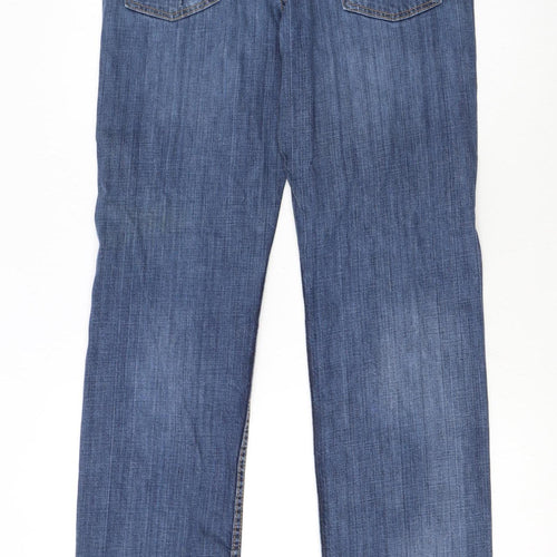 Levi's Women's Blue Straight Leg Denim Jeans Size 12 W30 L30
