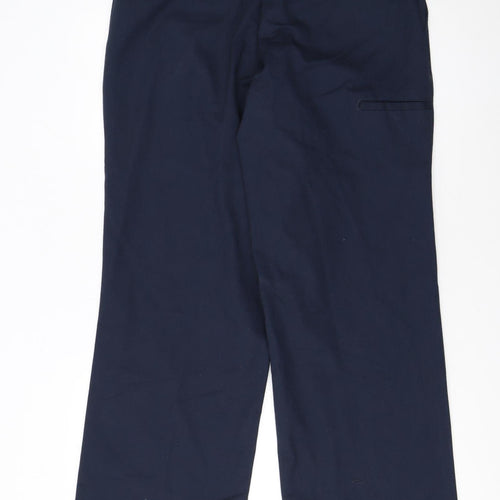 Dickies Men Blue 36x30 Regular Fit Work Chino Trousers