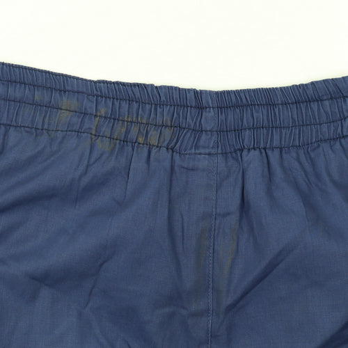 Umbro Men's Blue Track Pants L Lightweight Vintage Sports Tapered
