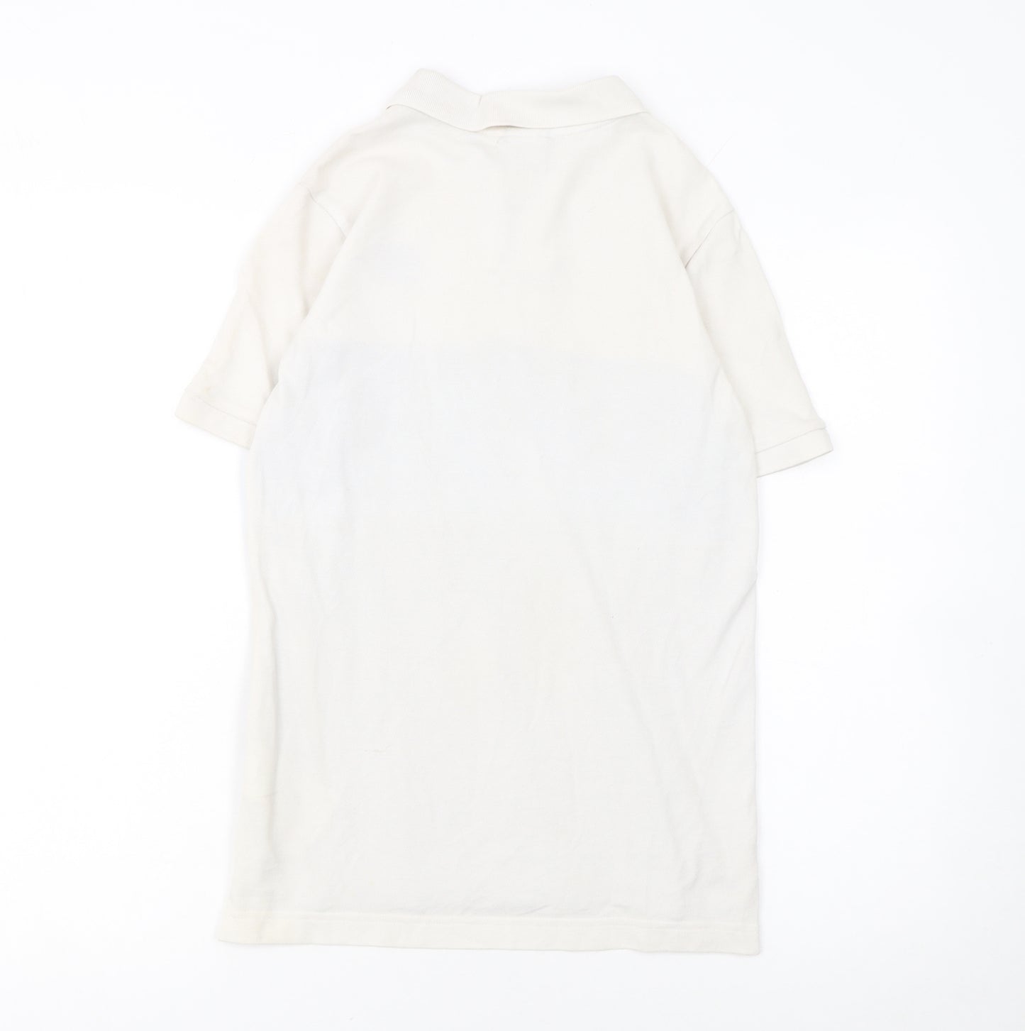 Nike Boys Beige Blue Colourblock Polo Shirt 12-13 Years Sports Casual