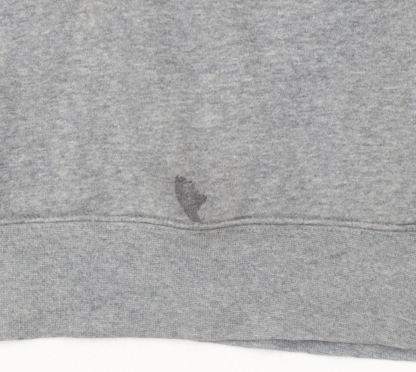Jordan Women’s Grey Pullover Hoodie L Standard Fit Logo Detail