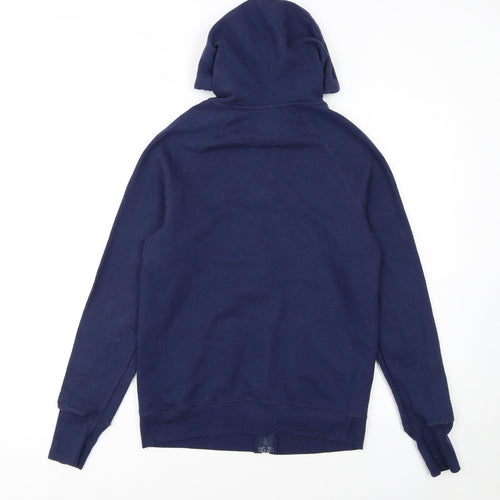 Champion Women's Navy Full Zip Hoodie XS Casual Lightweight