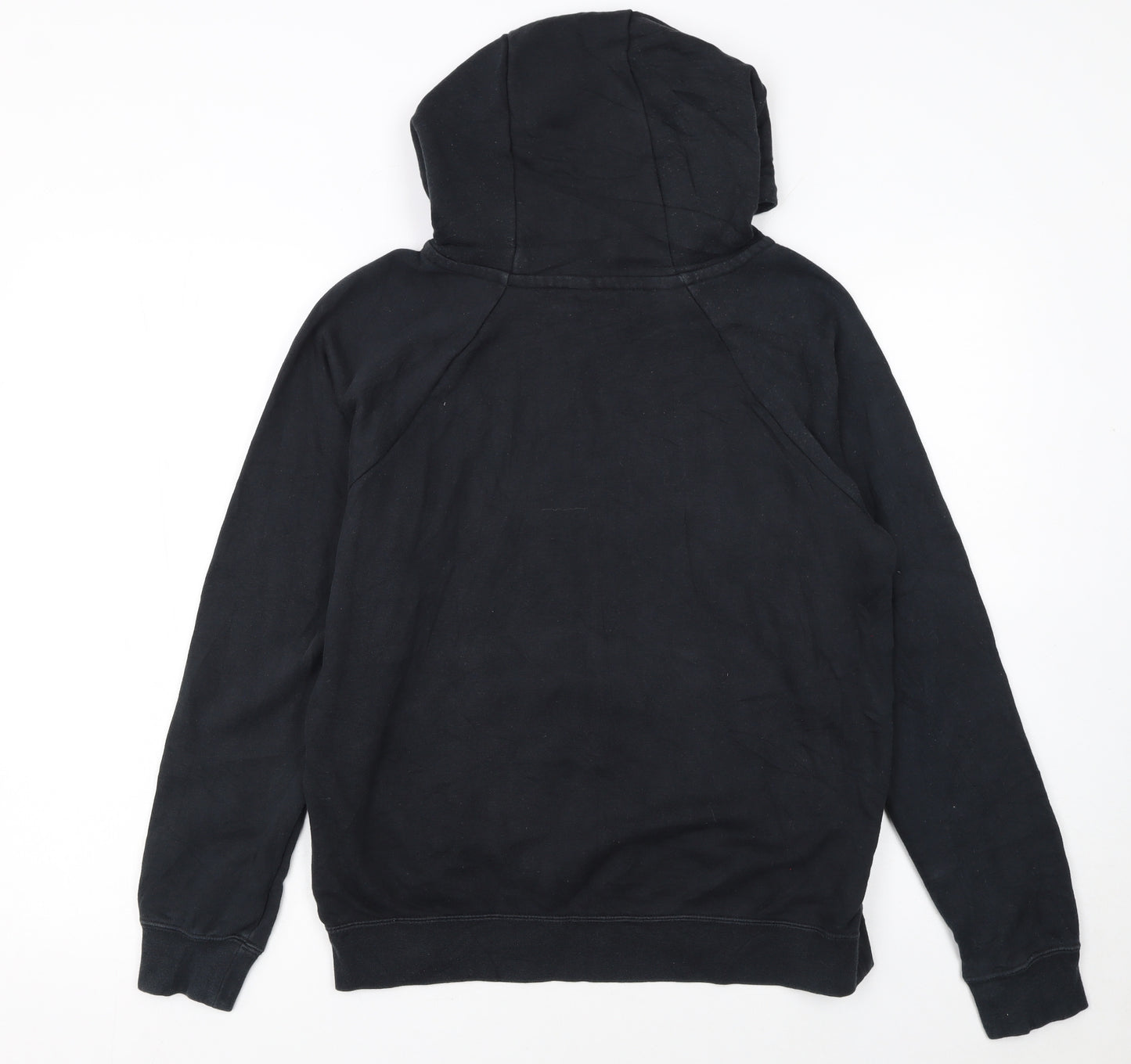 Nike Women's Black Pullover Hoodie Small Cotton Blend Sweatshirt