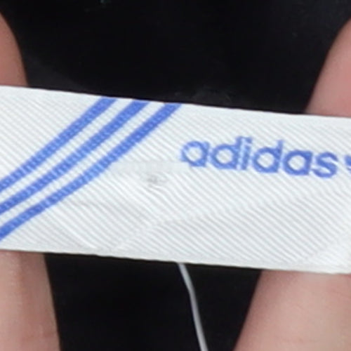 Adidas Womens Black Hoodie Size 6 Pullover Hooded Sweatshirt