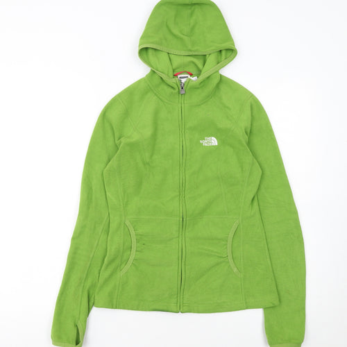 The North Face Womens Green XS Full Zip Fleece Hoodie