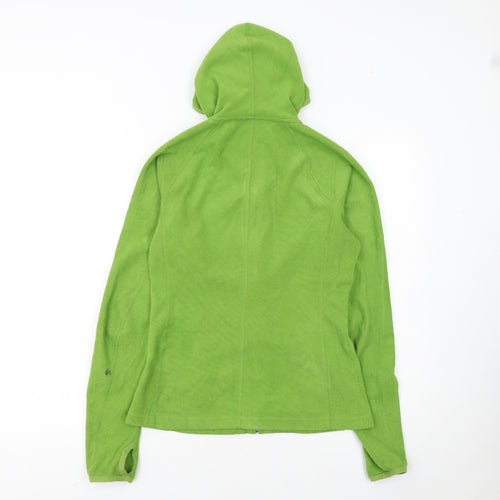 The North Face Womens Green XS Full Zip Fleece Hoodie