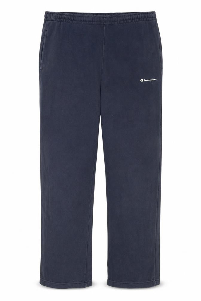 Front view of Champion Men's Blue Regular Fit Fleece Sweatpants M