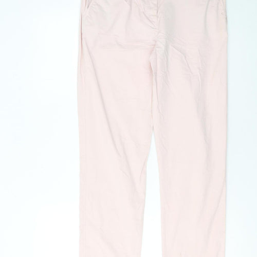 Tommy Hilfiger Women's Pink Chino Trousers Size 12