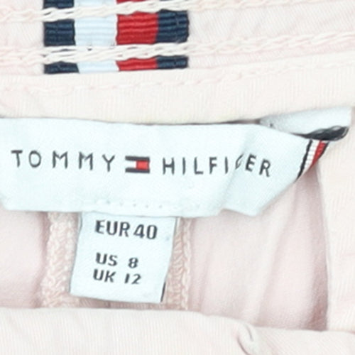 Tommy Hilfiger Women's Pink Chino Trousers Size 12