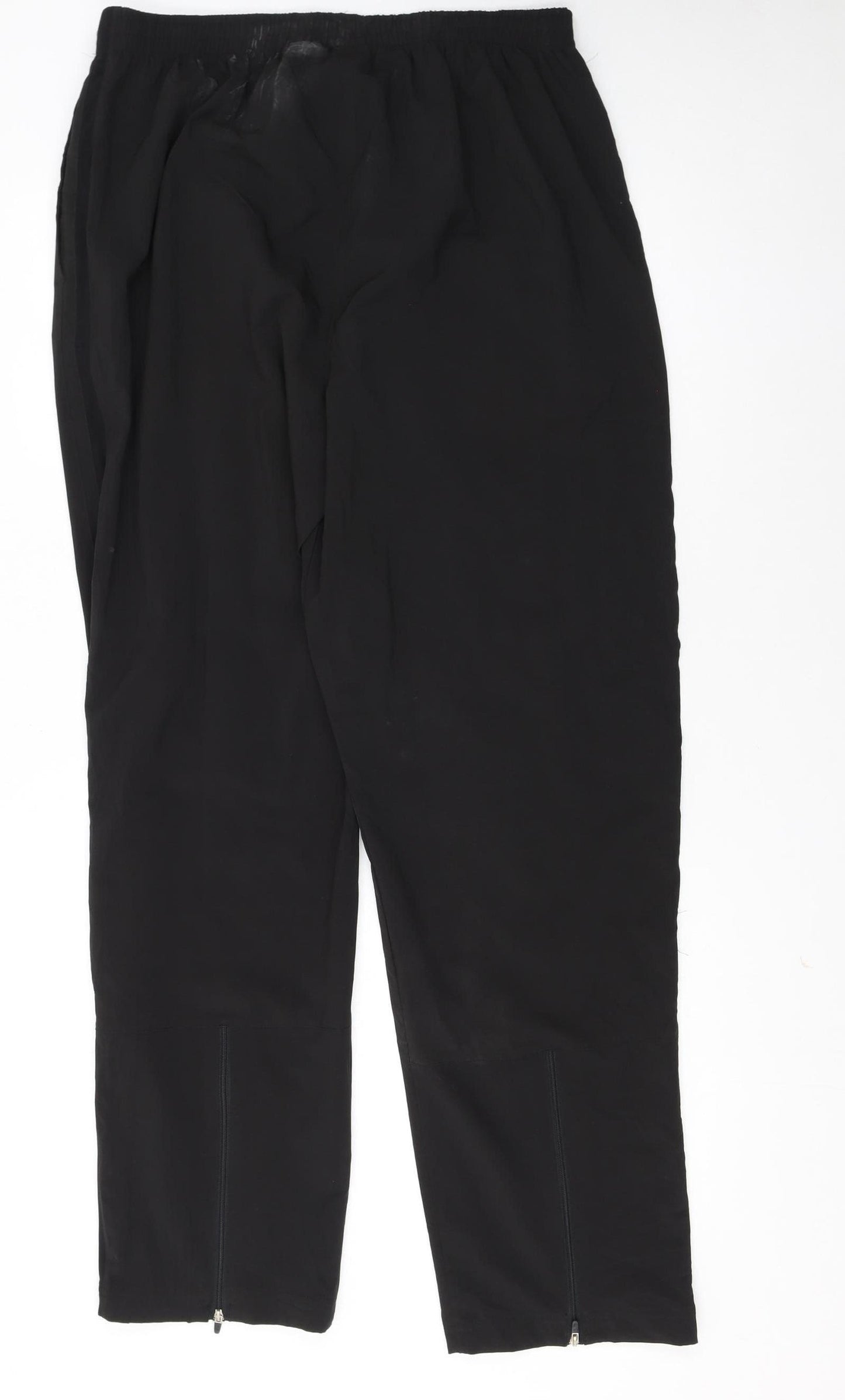 Starter Men's Black Track Pants L 36in Quick Dry Athletic Trousers