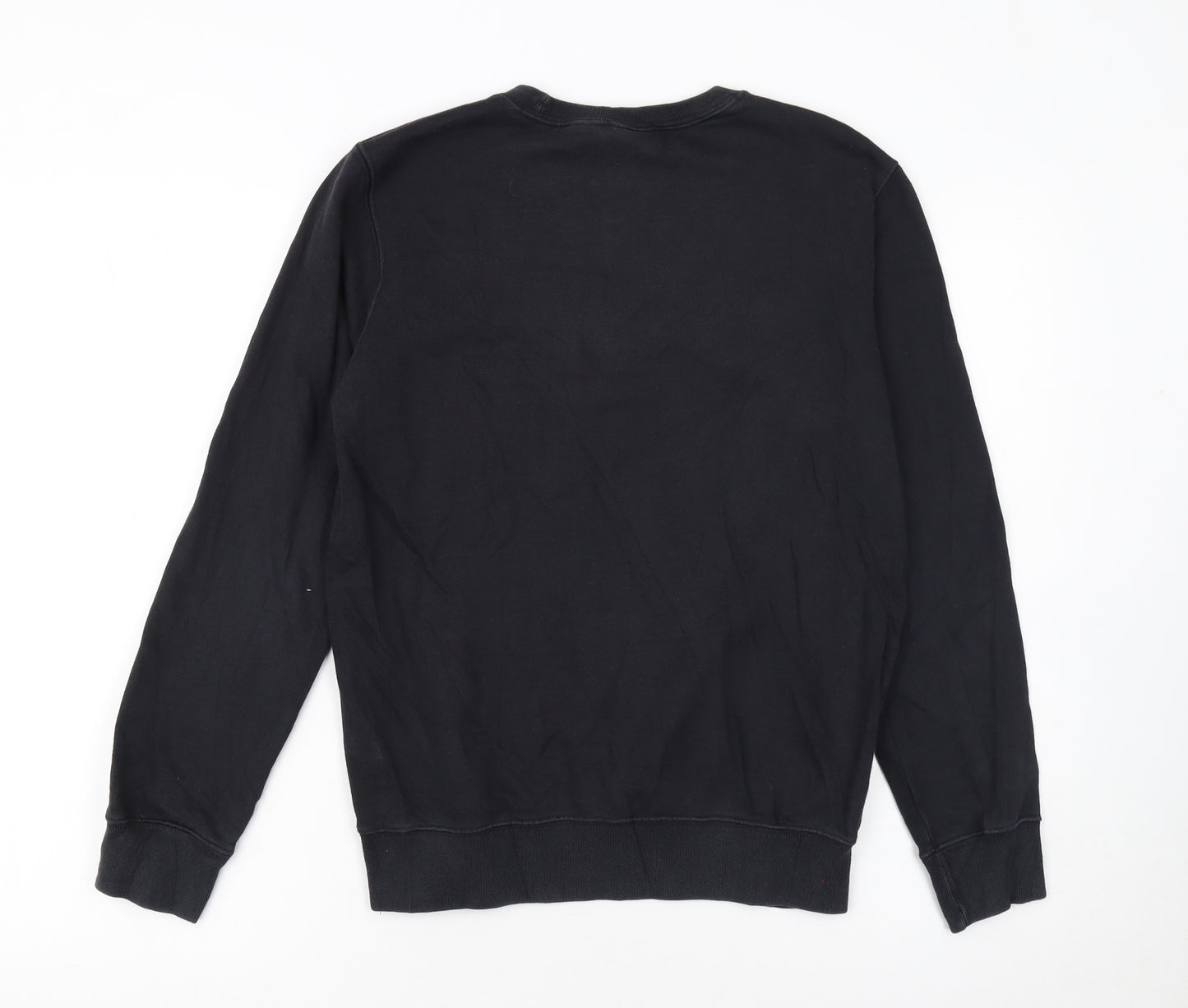 Champion Boys Black XL Pullover Sweatshirt Long Sleeve Logo Crew Neck