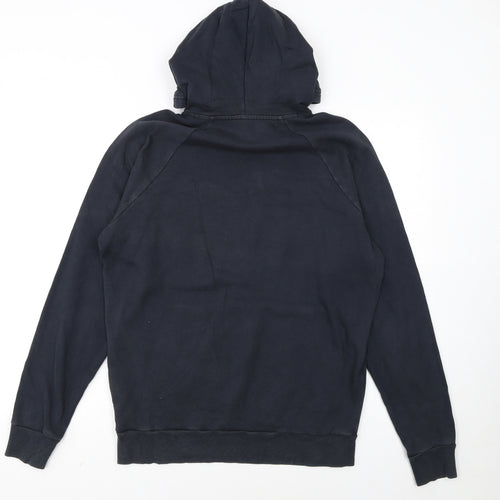 Under Armour Men's Black Pullover Hoodie Small Loose Fit Fleece
