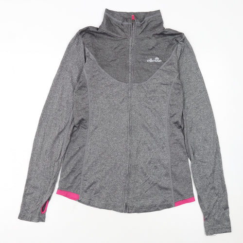 Ellesse Women’s Grey Size 12 Track Jacket Lightweight Activewear