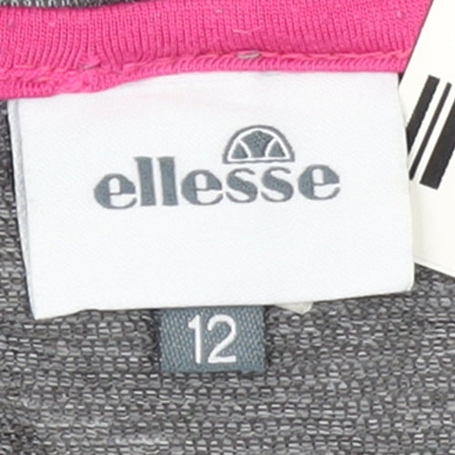 Ellesse Women’s Grey Size 12 Track Jacket Lightweight Activewear