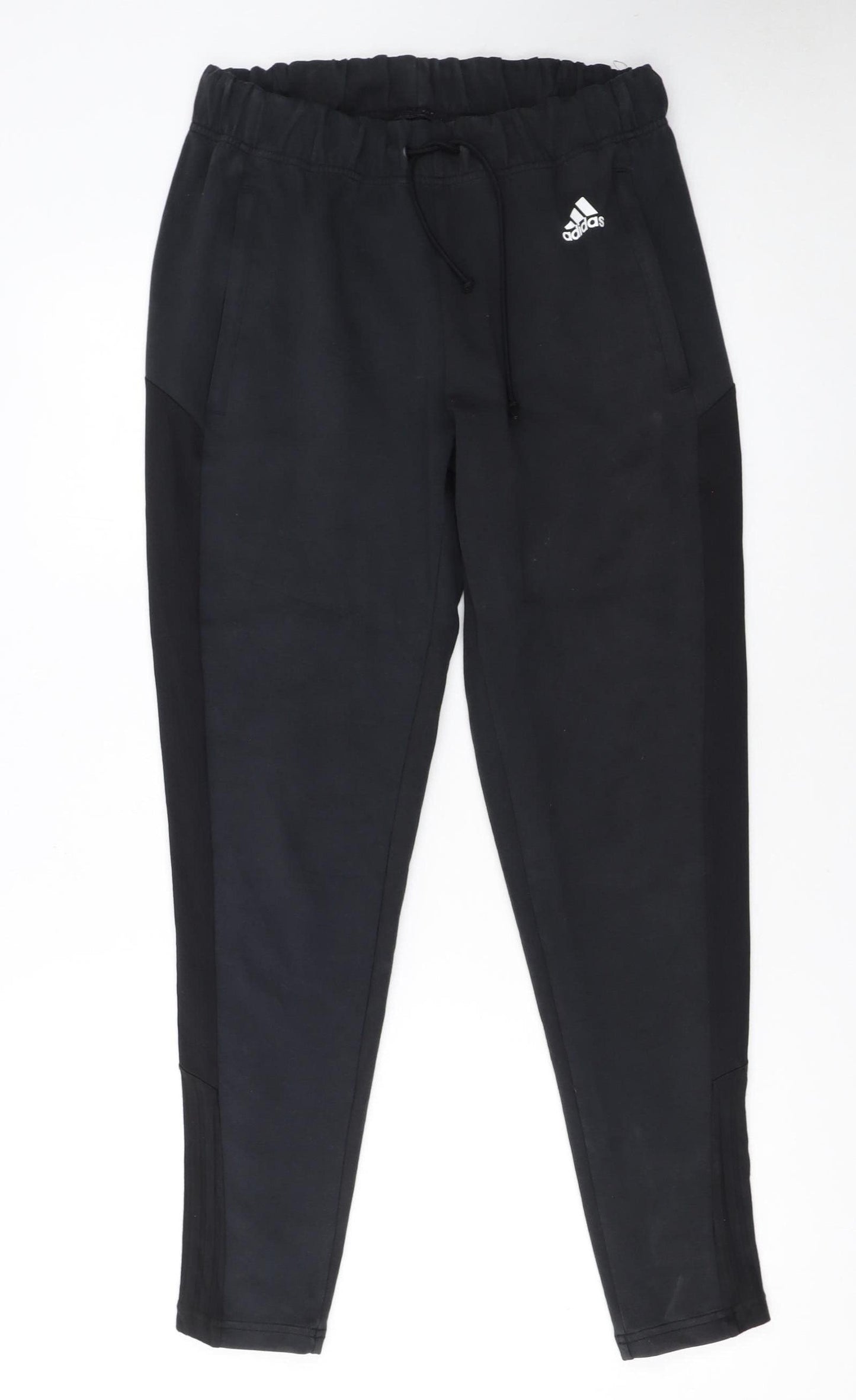 Adidas Womens Black Jogger Trousers Size S Regular Fit