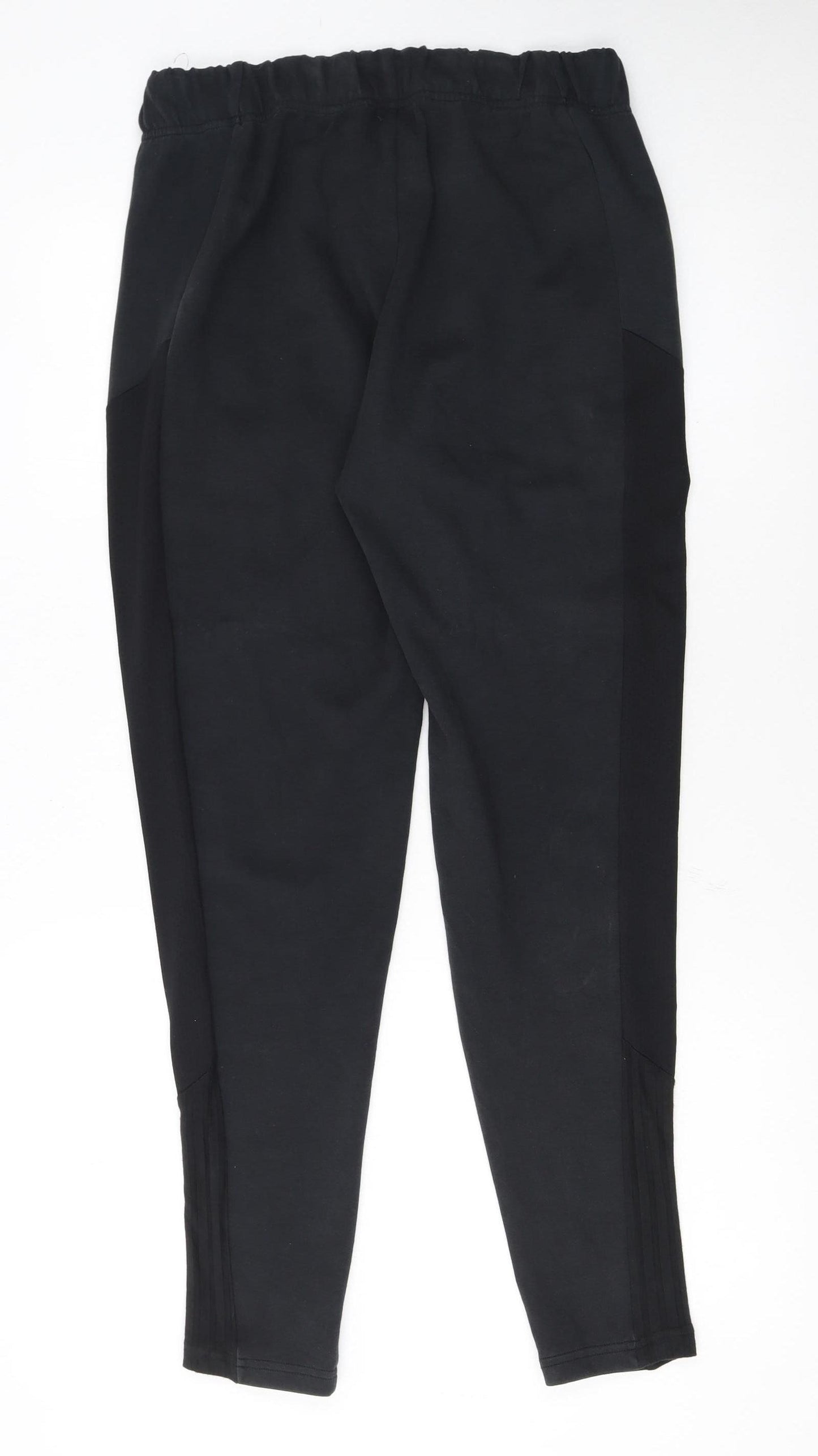 Adidas Womens Black Jogger Trousers Size S Regular Fit