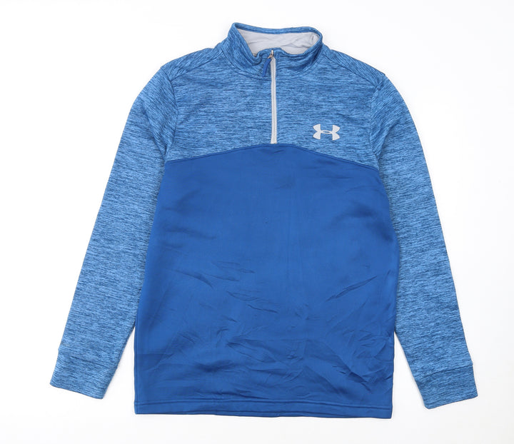 Under Armour Men's Blue 1/4 Zip Pullover Sweatshirt Size S
