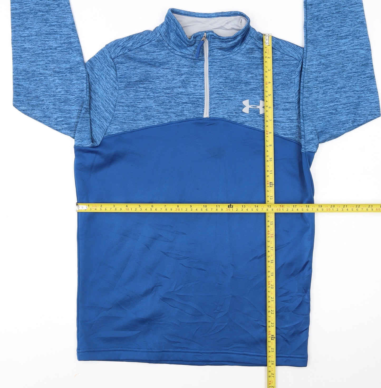 Under Armour Men's Blue 1/4 Zip Pullover Sweatshirt Size S