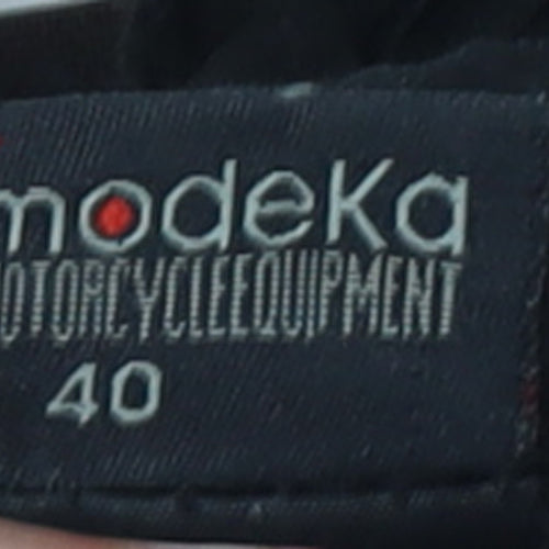 Modeka Men’s Black 40 Motorcycle Jacket Waterproof Windproof