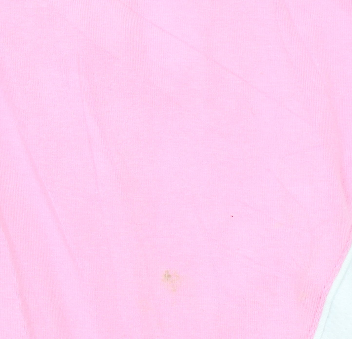 Reebok Womens Pink 1/2 Zip Hooded Sweatshirt Size 12