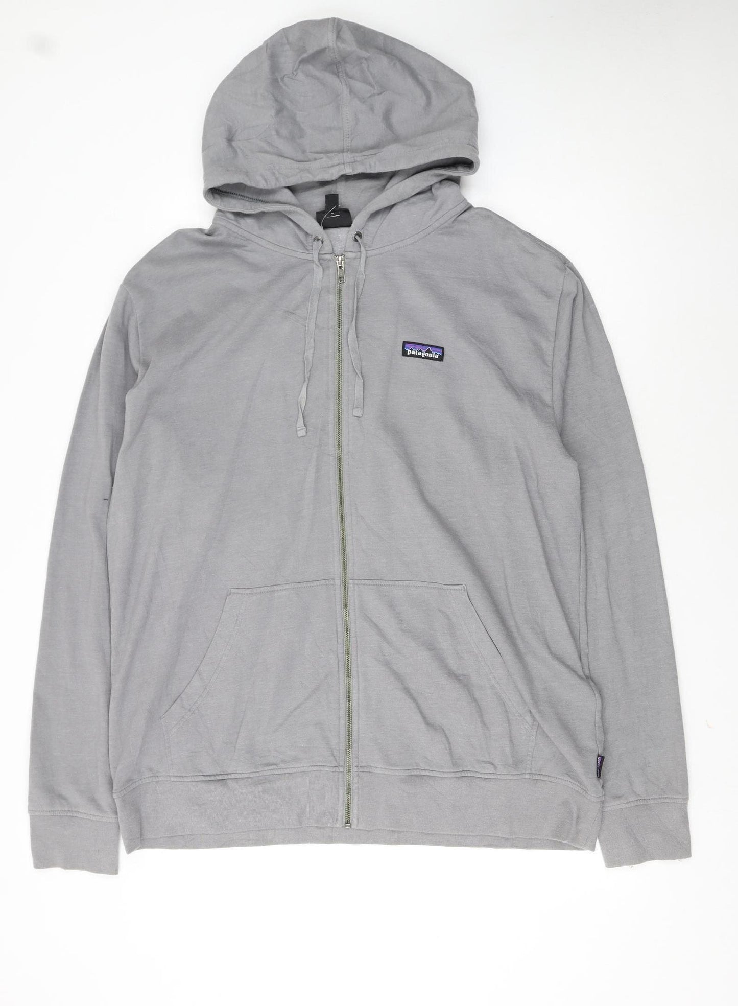 Patagonia Men’s Grey XL Full Zip Organic Cotton Hoodie