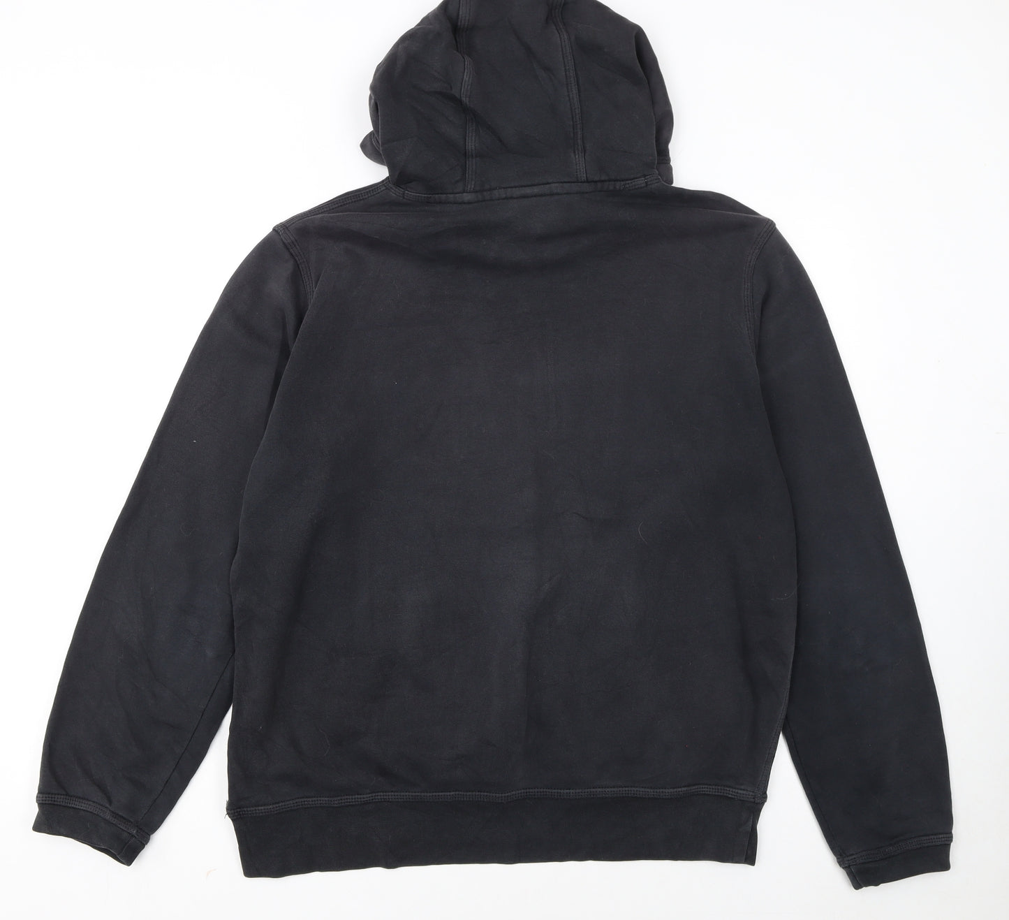 Nike Men's Black Pullover Hoodie L Regular Fit Fleece Sportswear
