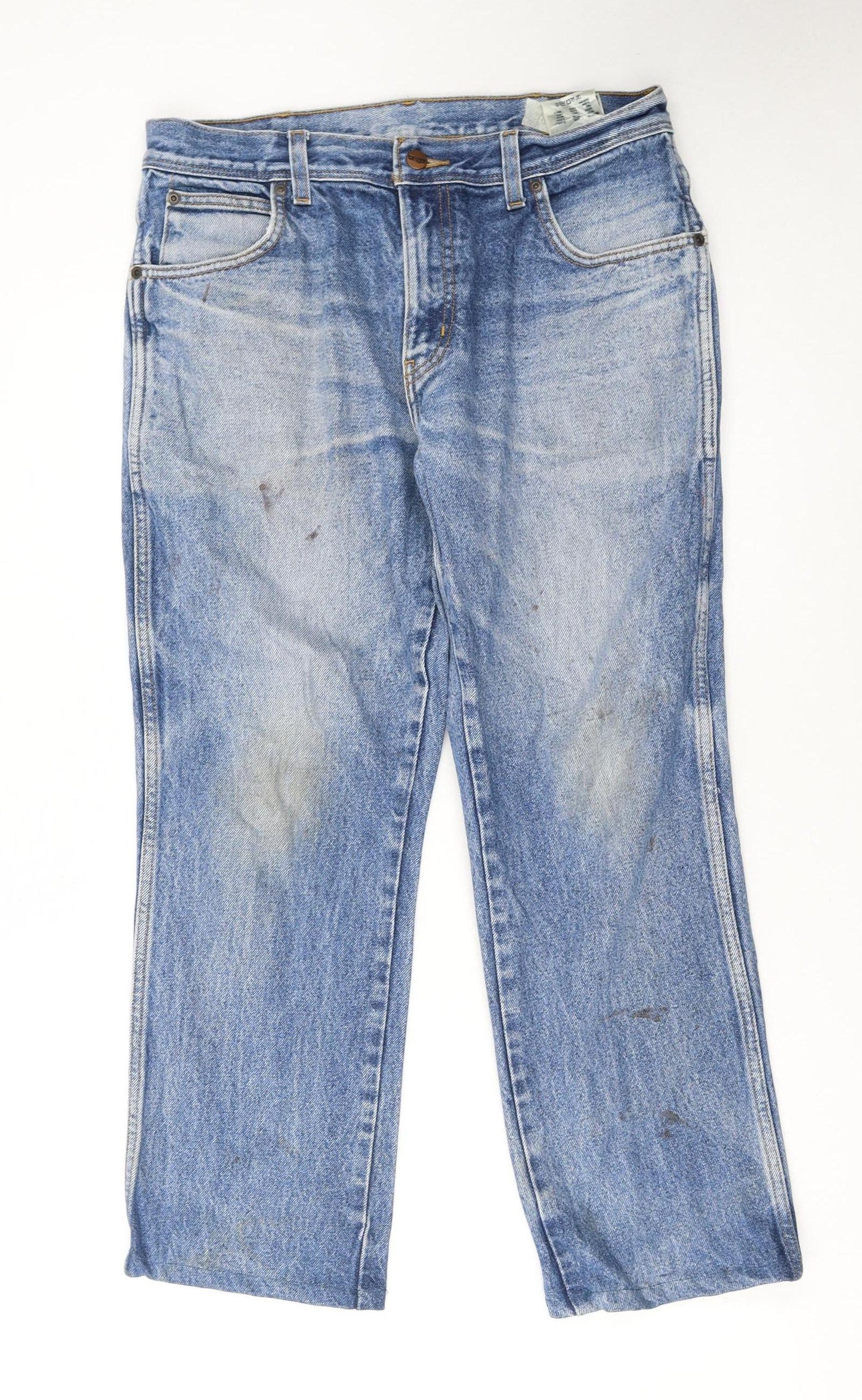 Wrangler Women Blue Regular Fit Straight Leg Denim Jeans Size 14