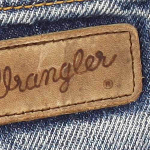 Wrangler Women Blue Regular Fit Straight Leg Denim Jeans Size 14