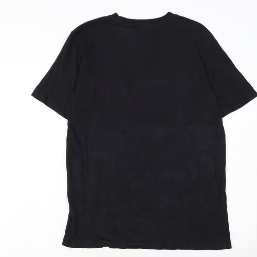 Carhartt Men's Black Cotton Short Sleeve Crew Neck Pocket T-Shirt Size S